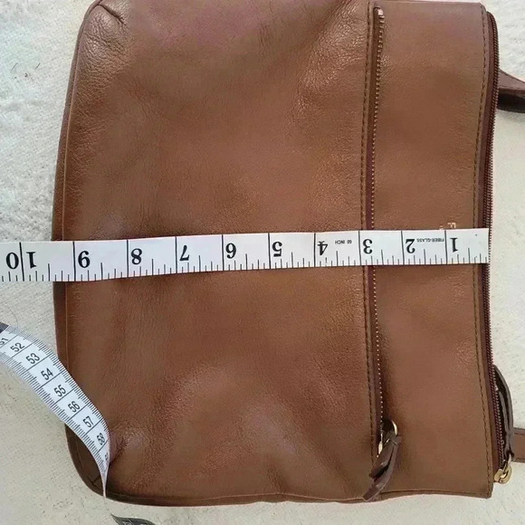Fossil tan leather Crossbody see pics for details - Picture 5 of 9